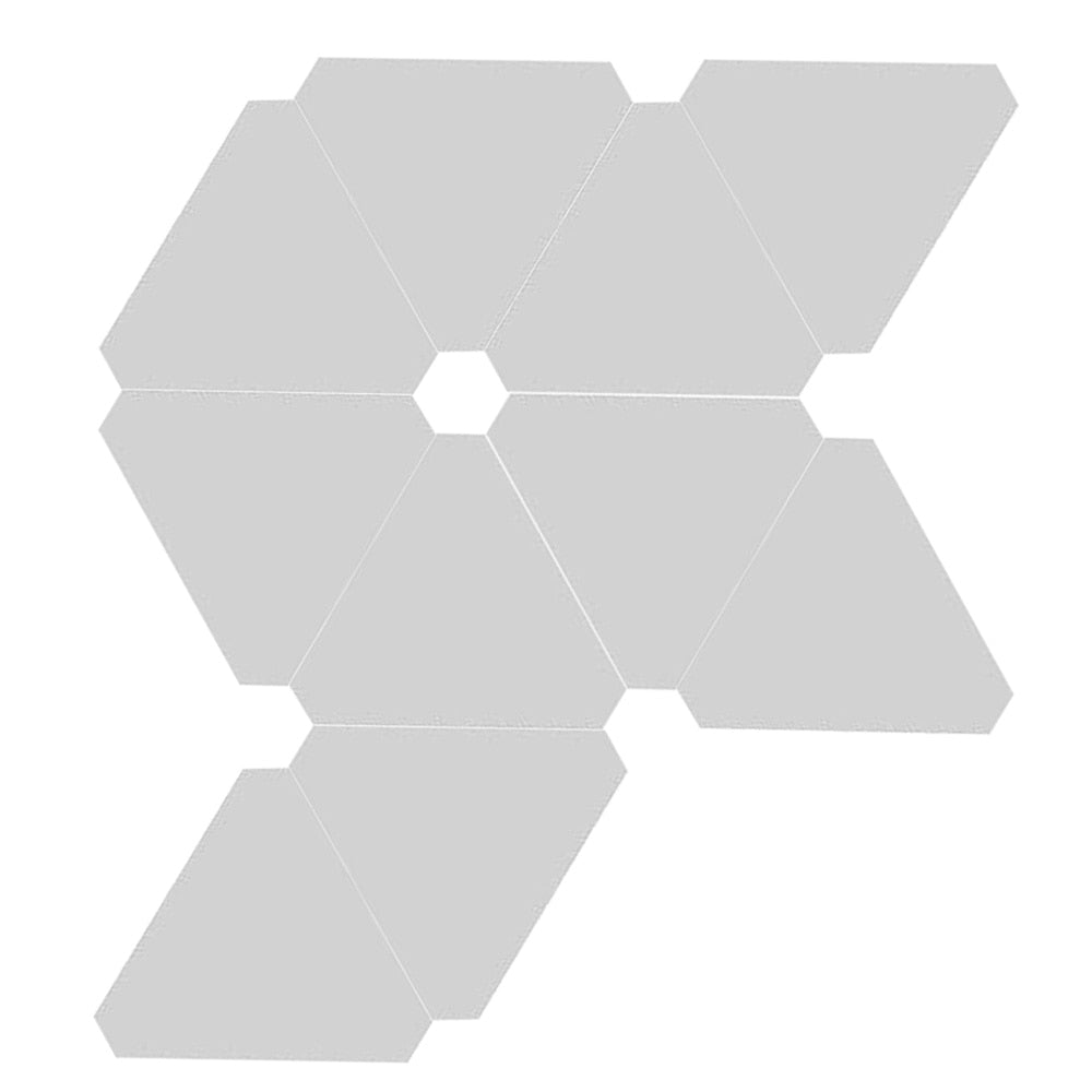 RGB WIFI APP Bluetooth LED Triangle Indoor Atmosphere Wall Lamps - KCShopping