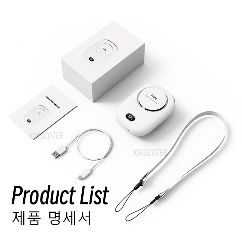 BreezeBuddy Bladeless Pocket Fan - KCShopping