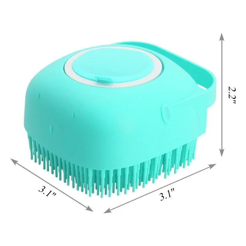 Pet Bath Silicone Brush - KCShopping
