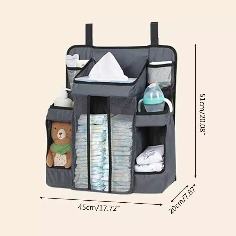 Ultimate Baby Crib Storage Solution - KCShopping