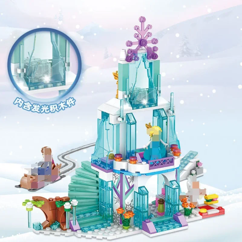 Frozen Princess Castle Bricks - KCShopping