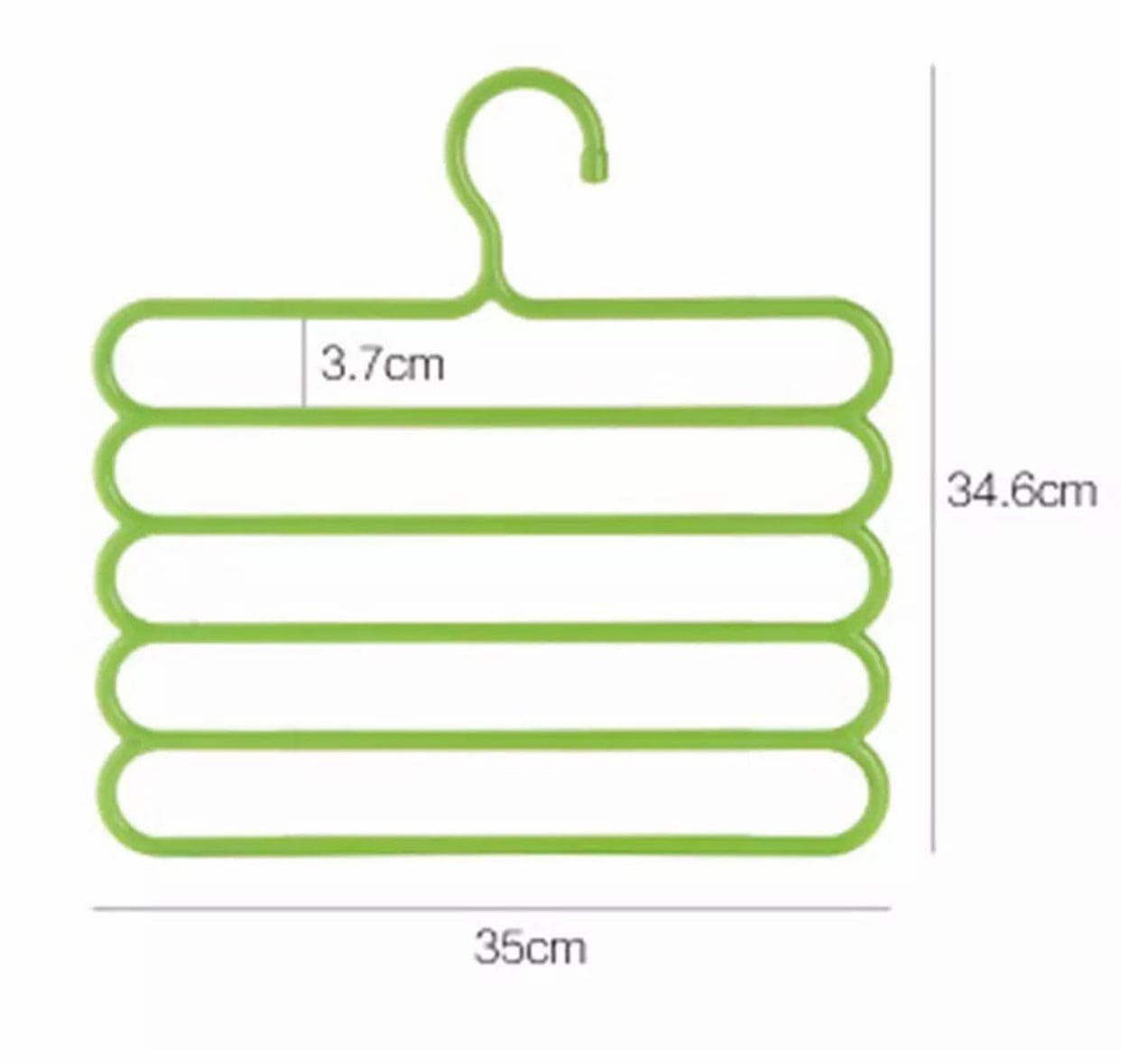 Rainbow Space Saver Hanger - KCShopping