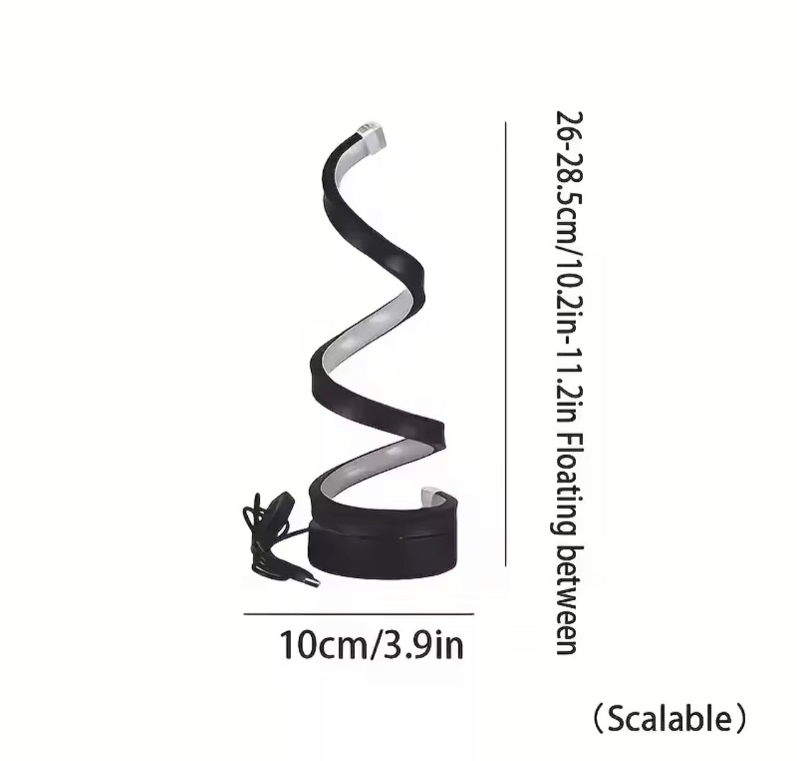Gleaming Spiral Glow Lamp - KCShopping