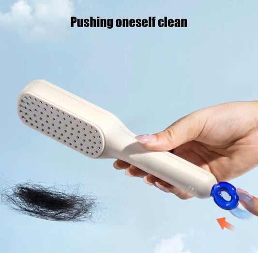 Magic Self-Clean Hair Brush - KCShopping
