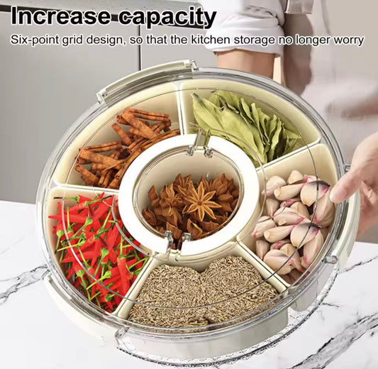 Smart Spin Kitchen Organizer - KCShopping