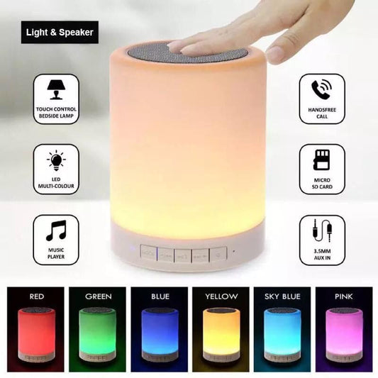MoodGlow Bluetooth Speaker Lamp - KCShopping