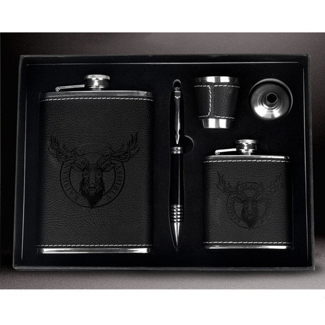SleekSip Stainless Steel Flask Set - KCShopping