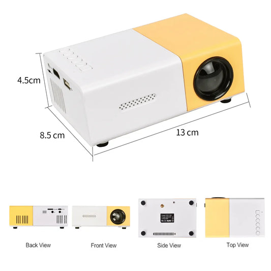 Home Cinema Mini Projector - KCShopping