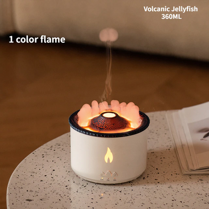 Knight Volcano Flame Diffuser Humidifier - KCShopping