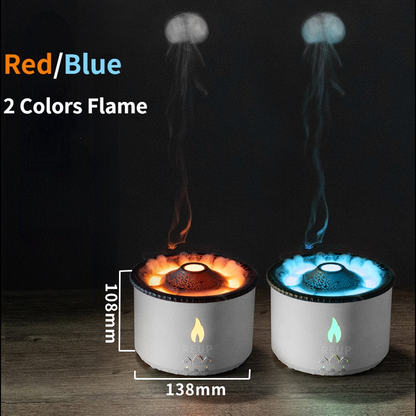Knight Volcano Flame Diffuser Humidifier - KCShopping