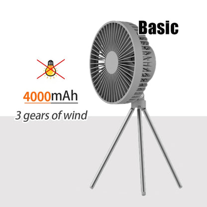 Ventilateur de camping portable 