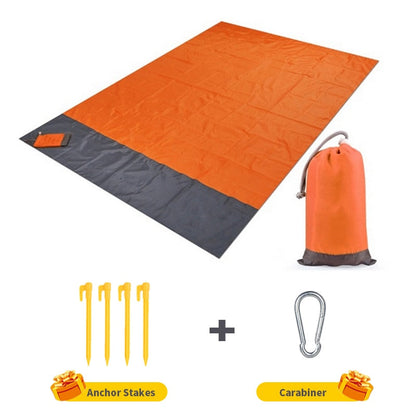 Tapis de plage portable 