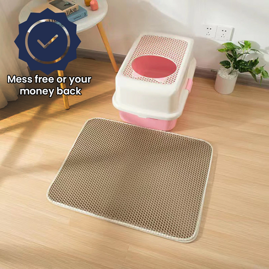 Tapis de litière sans dégâts
