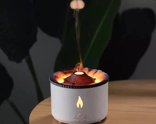 Knight Volcano Flame Diffuser Humidifier - KCShopping