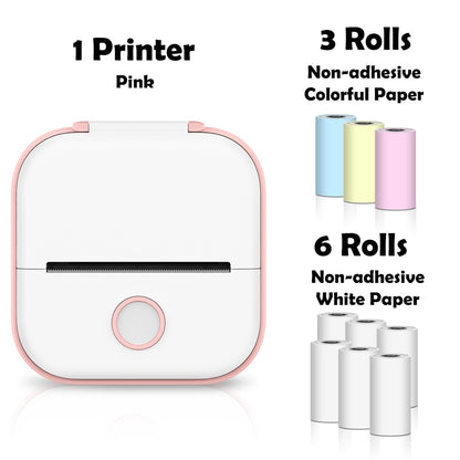 Wireless Inkless Mini Printer