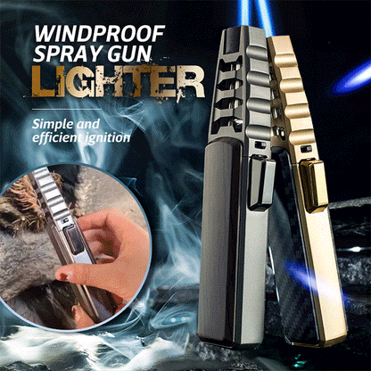 Briquet coupe-vent pour pistolet pulvérisateur 