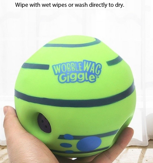 Giggle Squeak Dog Fun Ball - KCShopping