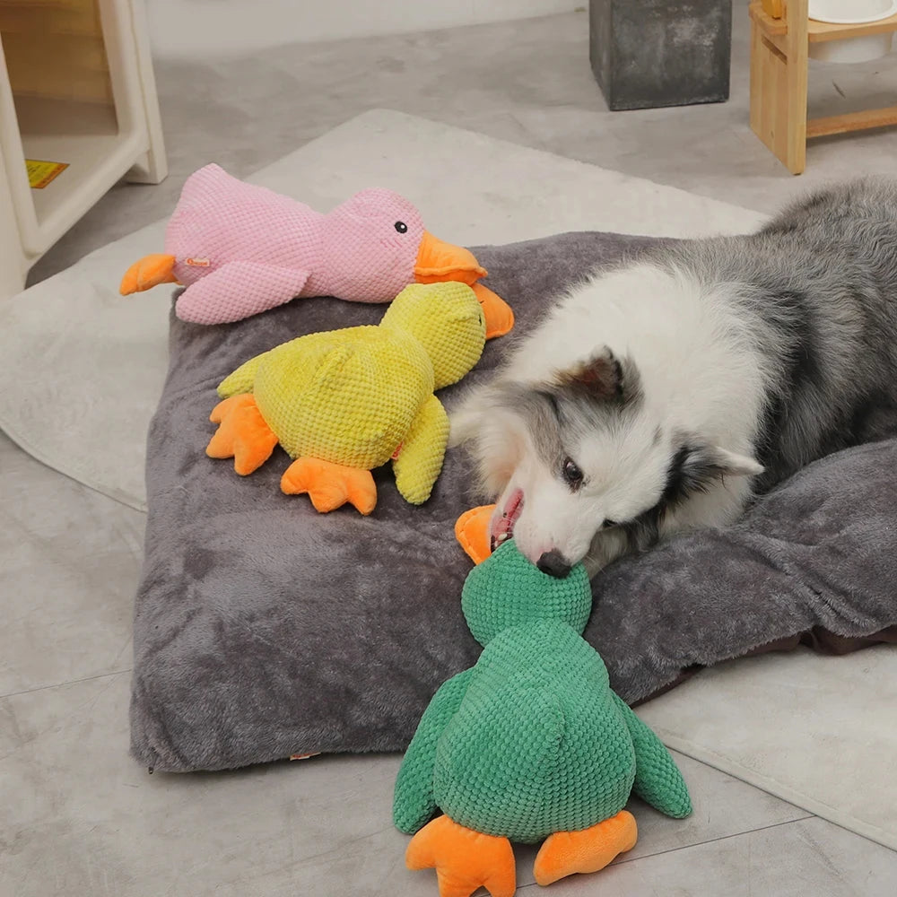Duckie Plush Pet Toy - KCShopping