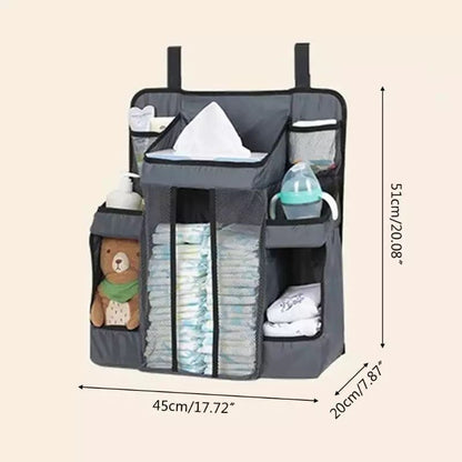 Ultimate Baby Crib Storage Solution - KCShopping
