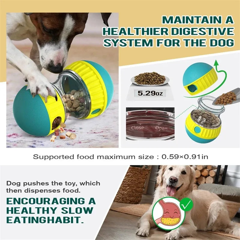 Balle d'alimentation intelligente pour chien 