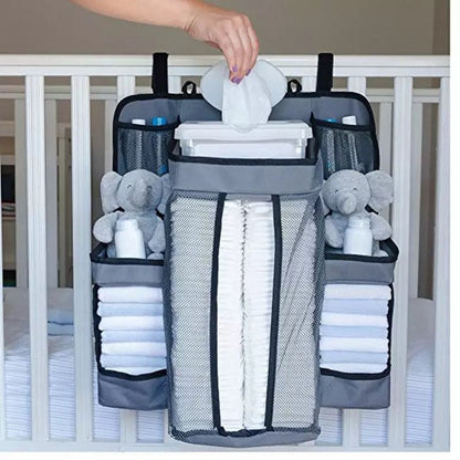 Ultimate Baby Crib Storage Solution - KCShopping