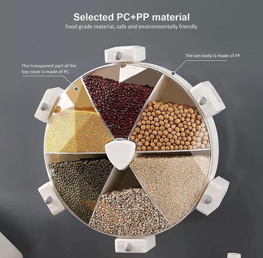 Space-Saving Wall Cereal Keeper - KCShopping
