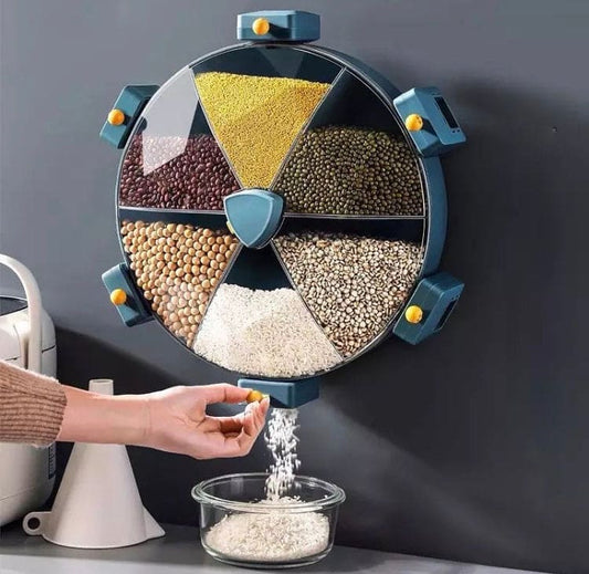Space-Saving Wall Cereal Keeper - KCShopping