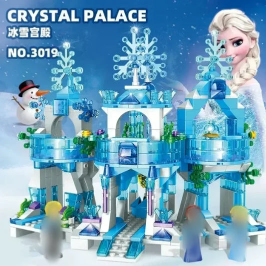 Frozen Princess Castle Bricks - KCShopping