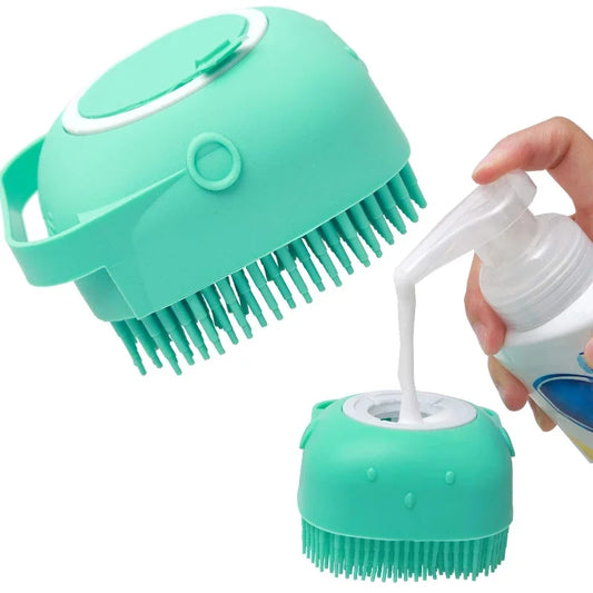 Pet Bath Silicone Brush - KCShopping