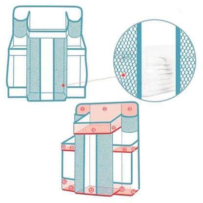 Ultimate Baby Crib Storage Solution - KCShopping