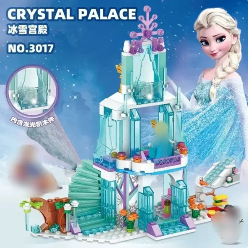 Frozen Princess Castle Bricks - KCShopping