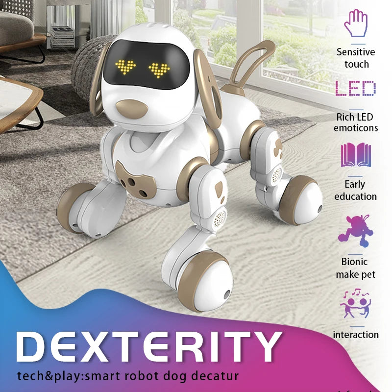 RoboPup, chien cascadeur interactif 