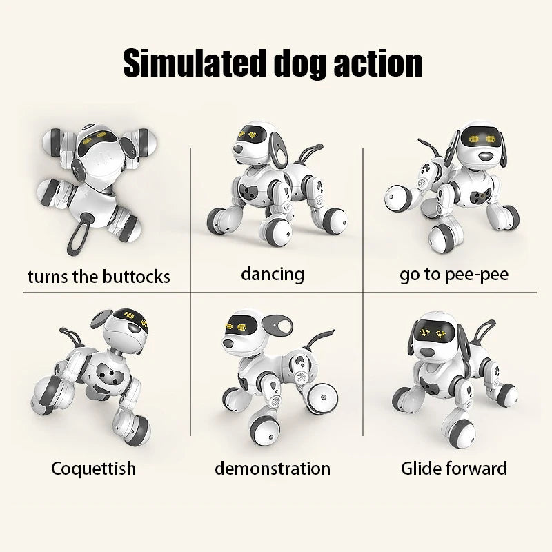 RoboPup, chien cascadeur interactif 