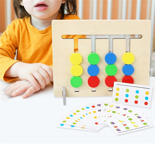 Doppelseitiges Zuordnungsspiel 
