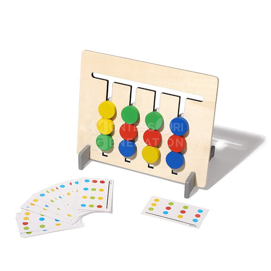 Doppelseitiges Zuordnungsspiel 
