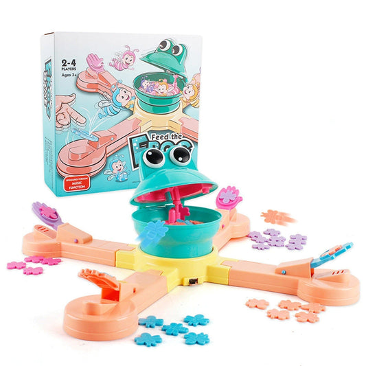FEED THE FROG™ - CATAPULT INSECTS INTO MOUTH - FAMILY GAME - KCShopping