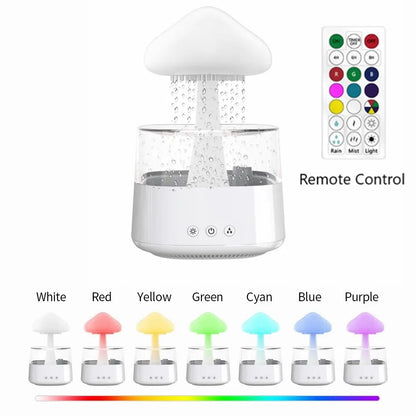 Humidificateur et diffuseur à effet pluie apaisant 