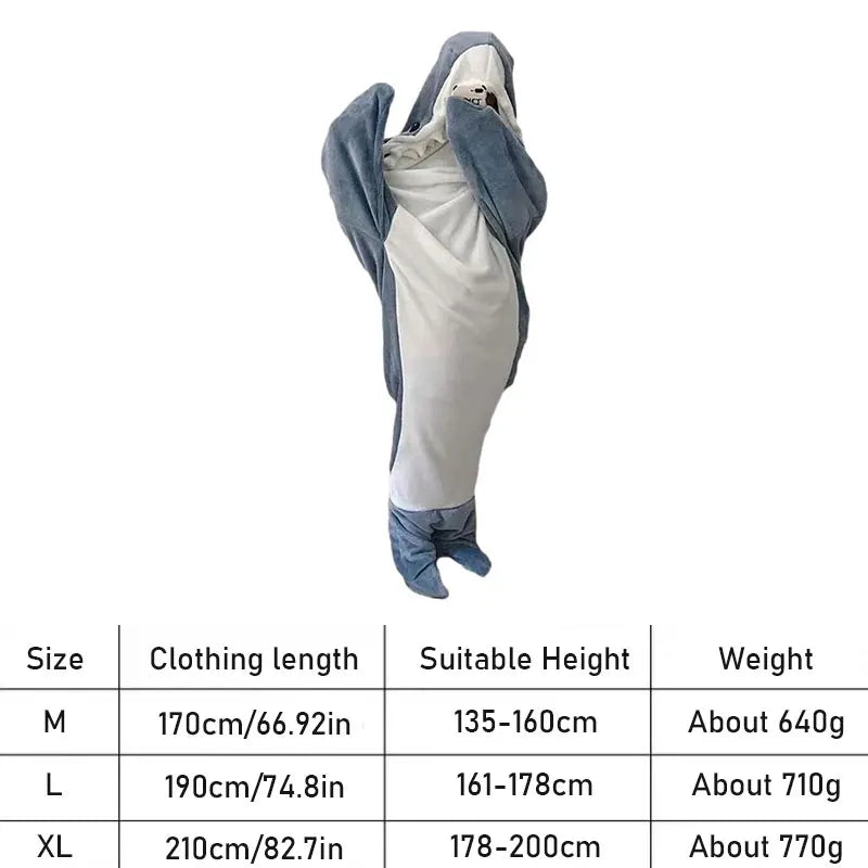 Snuggly Shark Slumber Bag