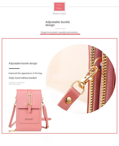 Handytasche mit Touchscreen