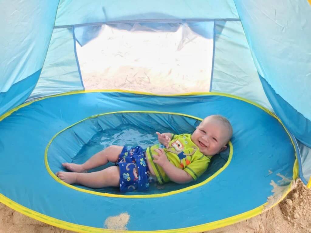Parc de plage imperméable SunnyTots 