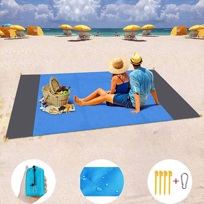 Tapis de plage portable 
