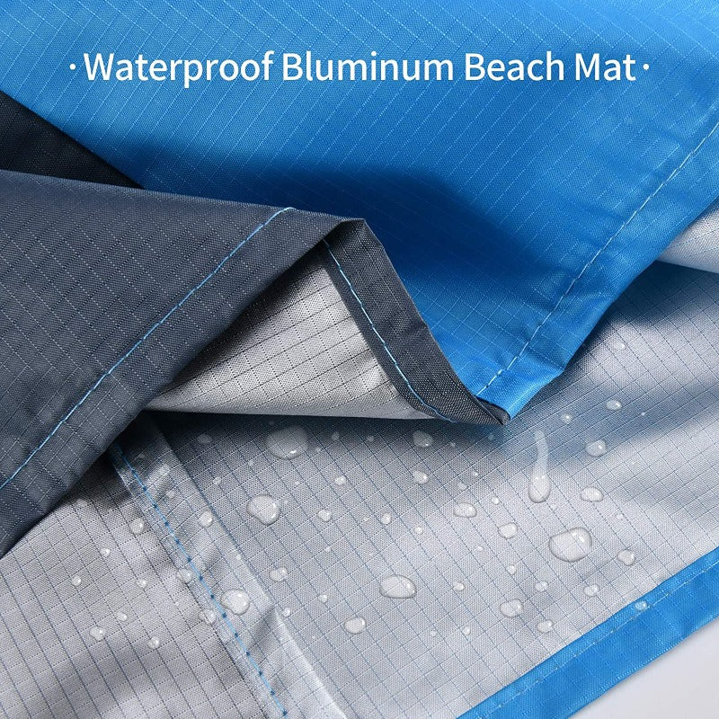 Tapis de plage portable 