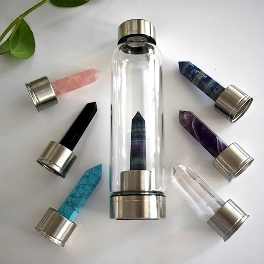 Edelstein-Elixier-Hydrationsflasche 