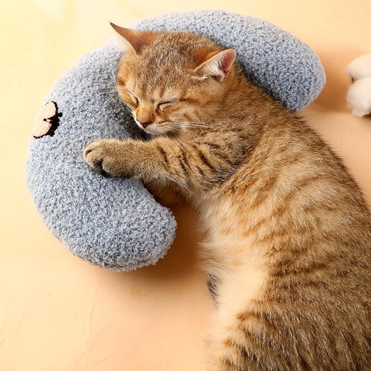 Coussin douillet pour chat